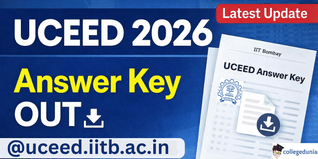 UCEED 2026 Answer Key Out @uceed.iitb.ac.in; Raise Objections Till January 22